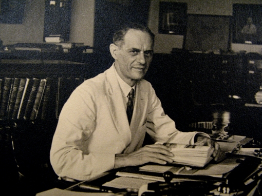 Sir Lewis Leigh Fermor at his desk in the Geological Survey of India, Calcutta.  From the Geological Society’s photograph collection.