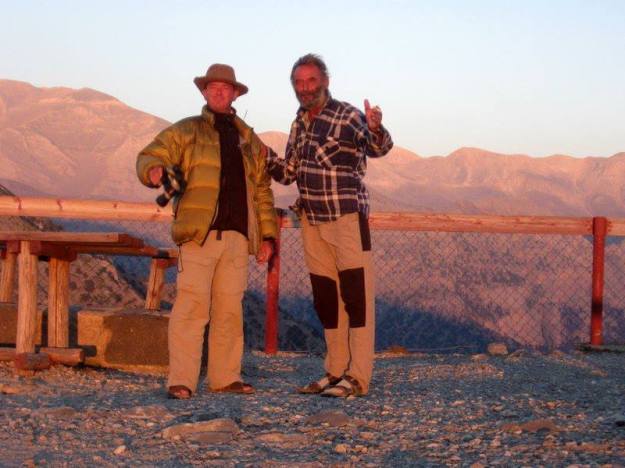 Kallergi hut near the location that Xan's ashes were scattered