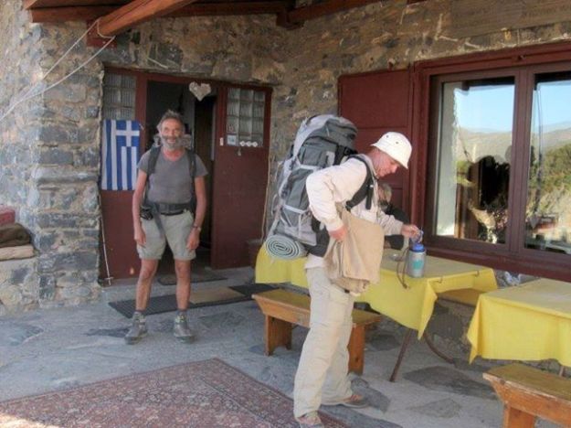 Kallergi hut @ 1700 m