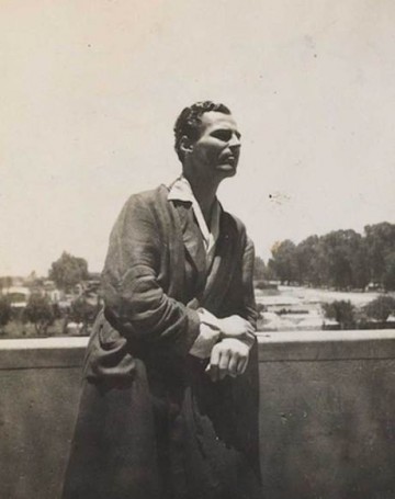 Paddy on the roof of Tara in Cairo