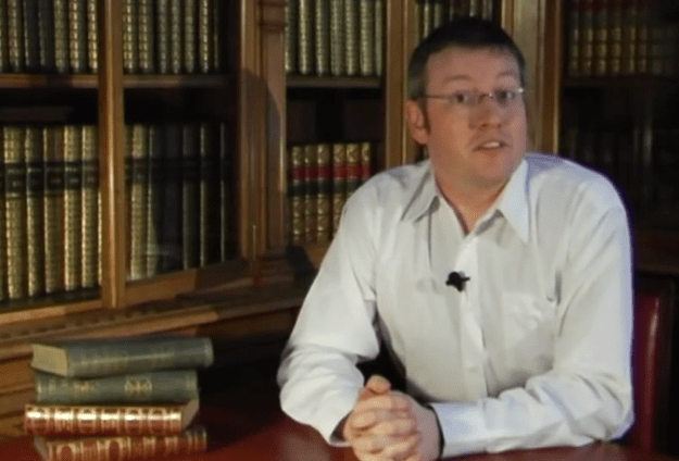 David McClay, curator of the John Murray archive