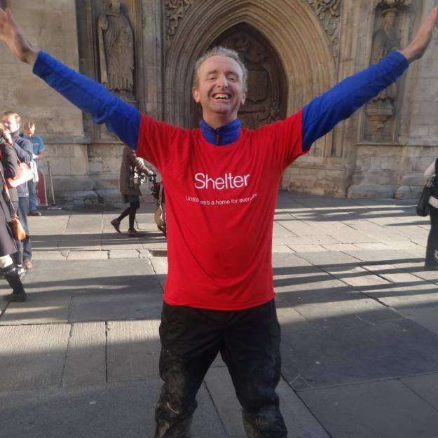 Completing my first walk to Bath in 2014