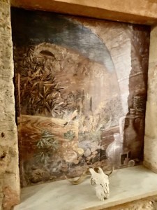 Patrick Leigh Fermor house mural. Courtesy Micheal Torrens