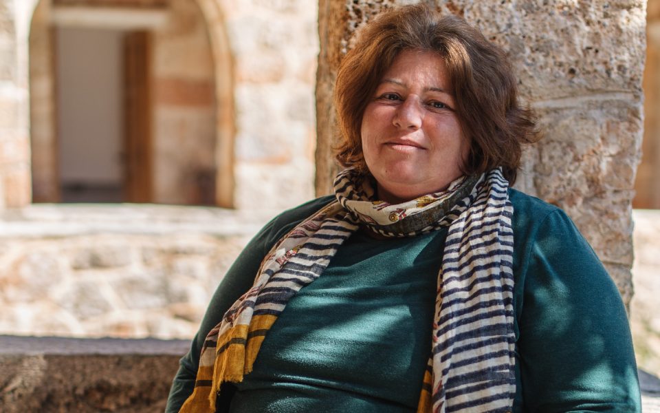 Elpida Belogianni was Patrick Leigh Fermor's cook from 2001 to his death in 2011