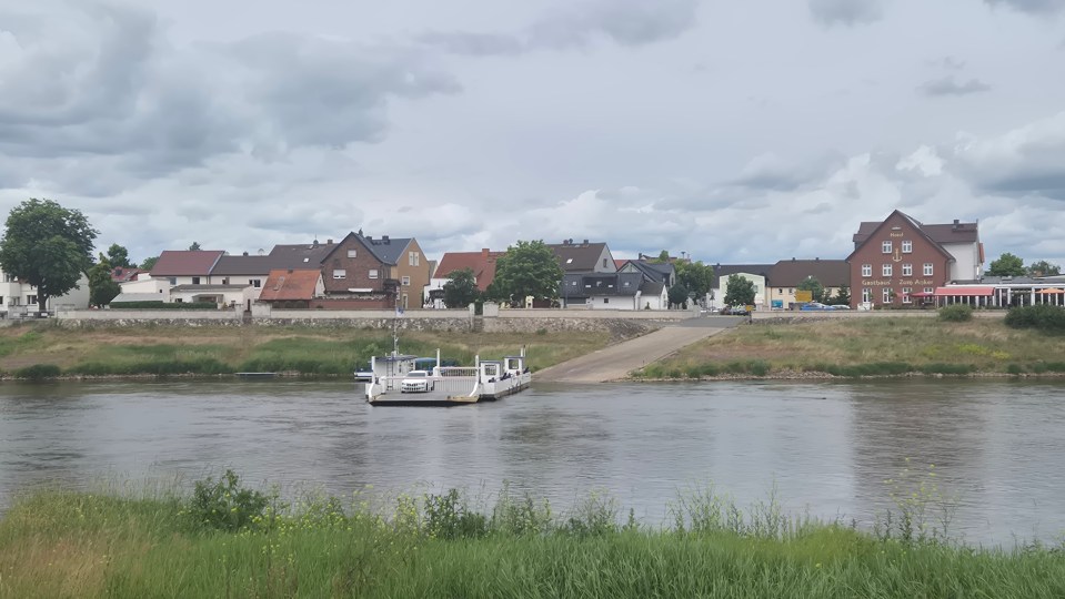 Elbe ferry at Lutherstadt-Wittenberg