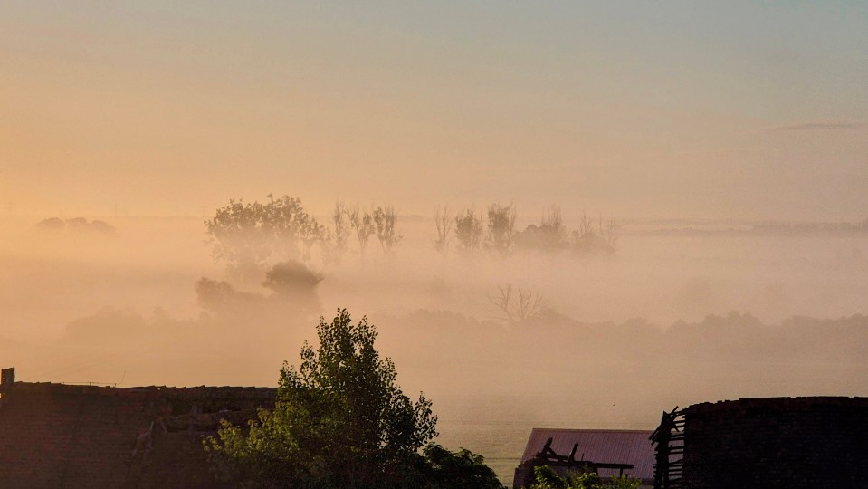 A misty dawn at Badetz